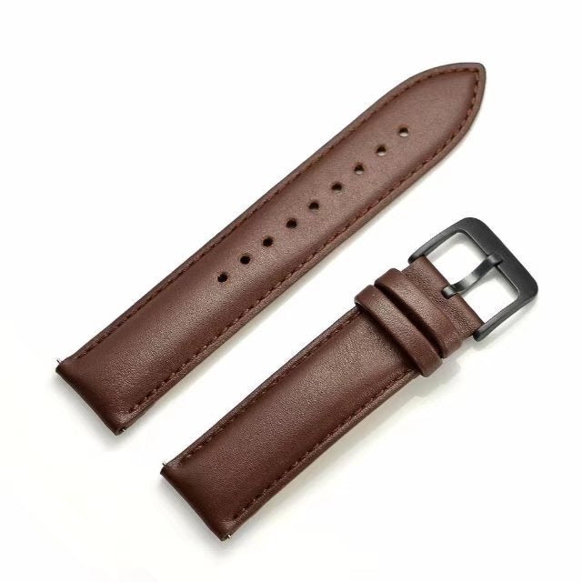 Top Layer Cowhide Plain Weave Texture Anti-sweat And Odor-resistant Leather Strap