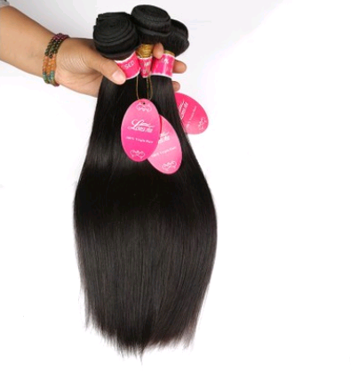 Human Hair Straight Wave Weave