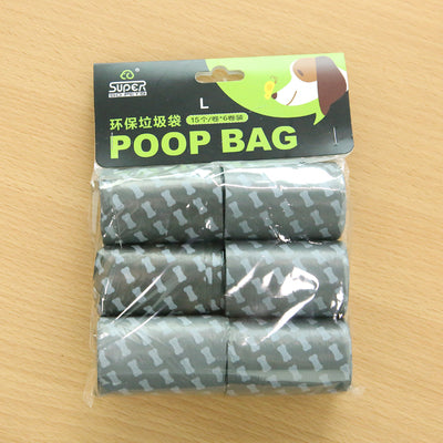 Pet Travel Foldable Pooper Scooper with 1 Roll Decomposable bags