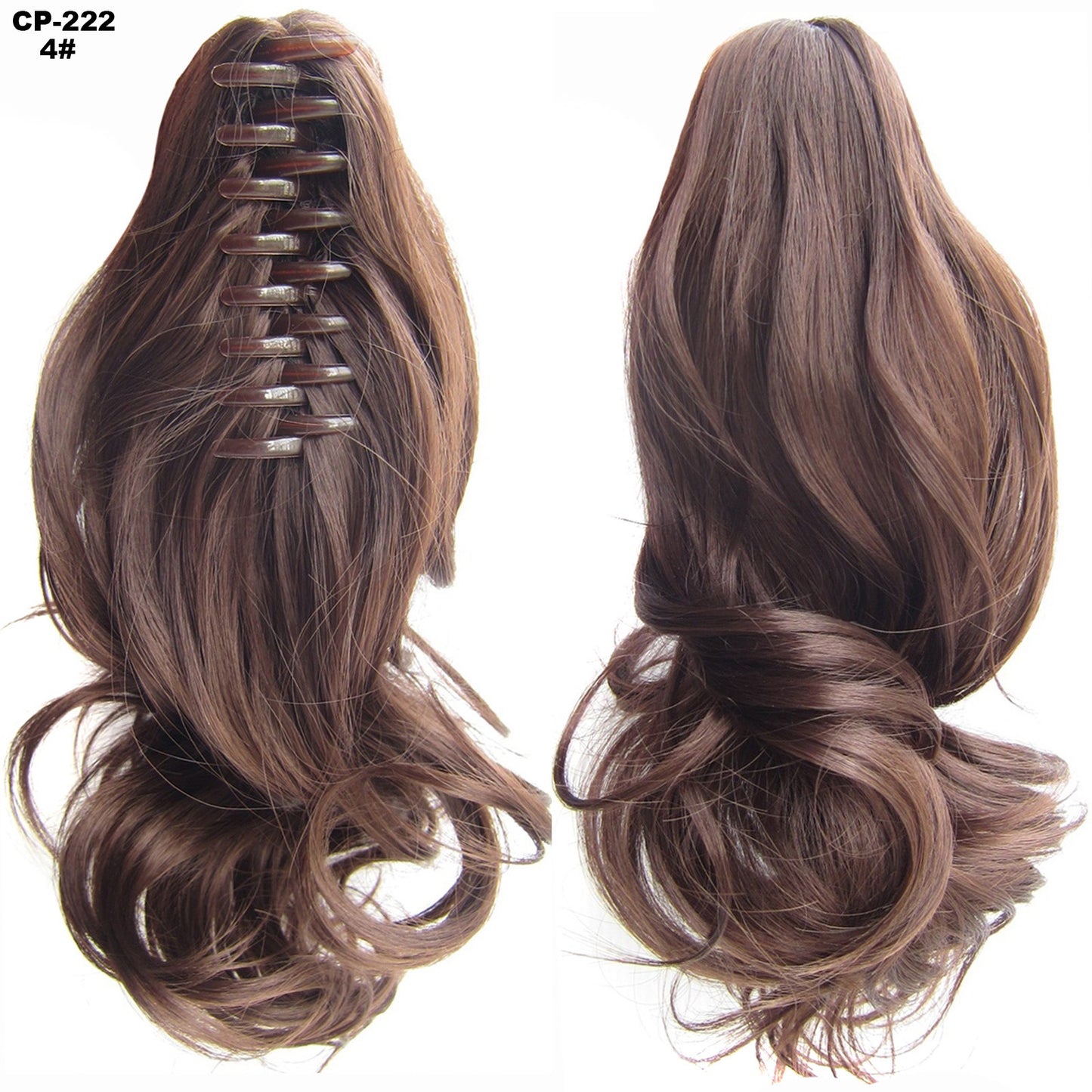 Long Wave Ponytail Wrap Around Clip In