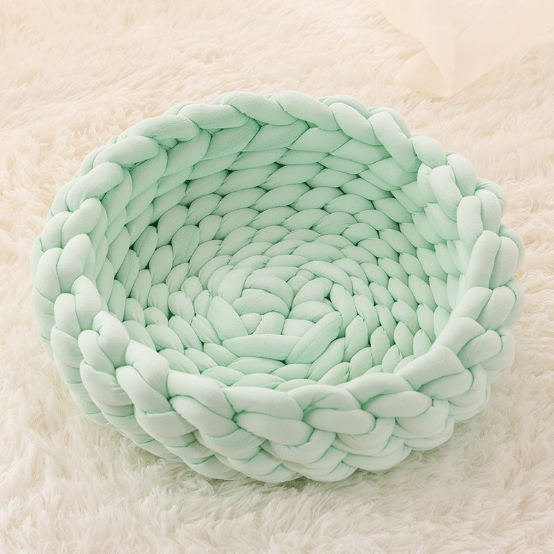 Pet House Cushion Soft Sleeping Basket