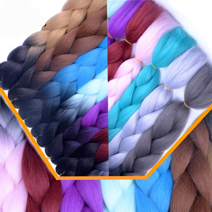 Colorful Ombre Braiding Hair Extensions