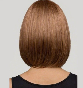 Fashion Short Hair with Slanting Bangs Wig