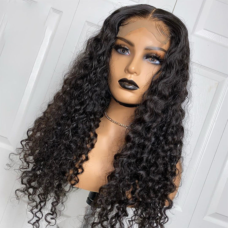 Human Hair with Small and Long Curly Sets