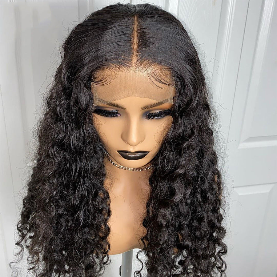 Human Hair with Small and Long Curly Sets