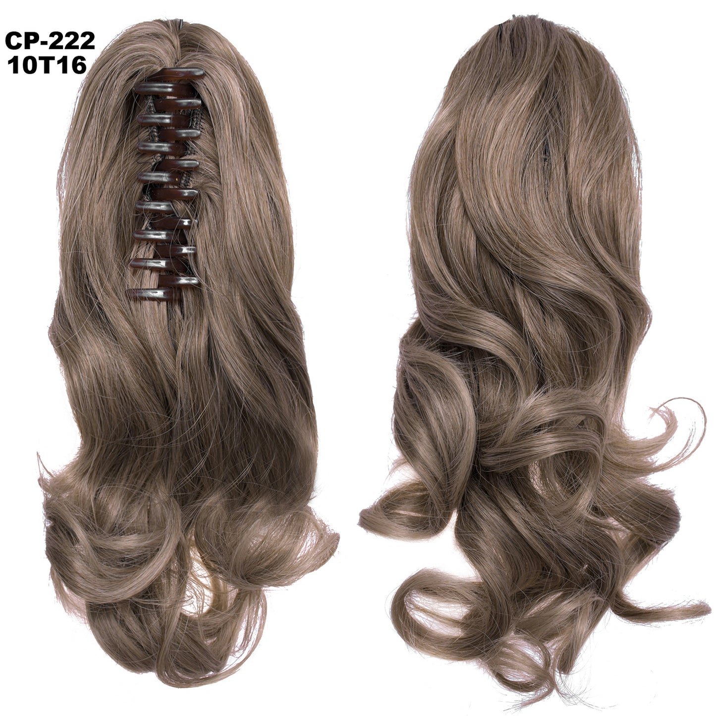 Long Wave Ponytail Wrap Around Clip In