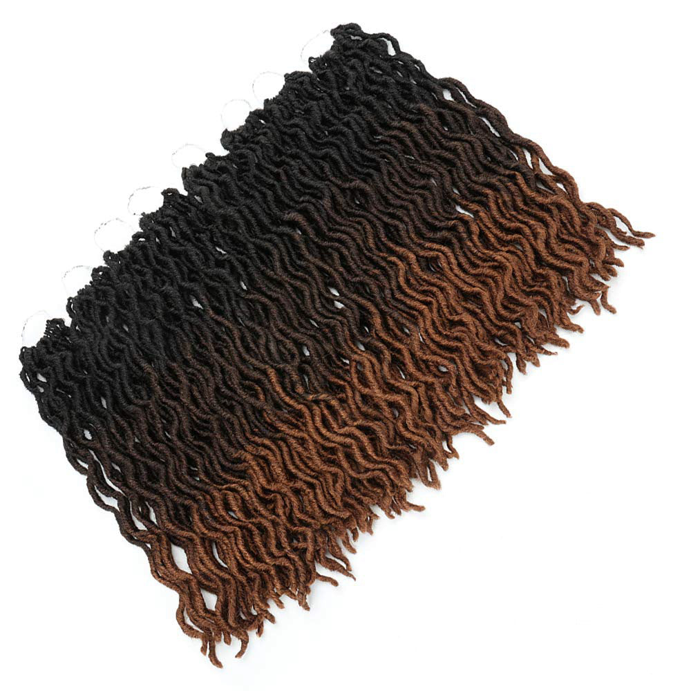 Ombre Curly Crochet Synthetic Braiding Hair