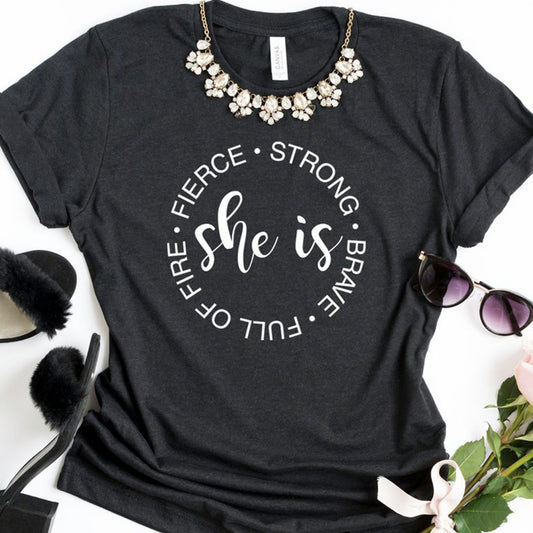 "She Is" Women's T-Shirt