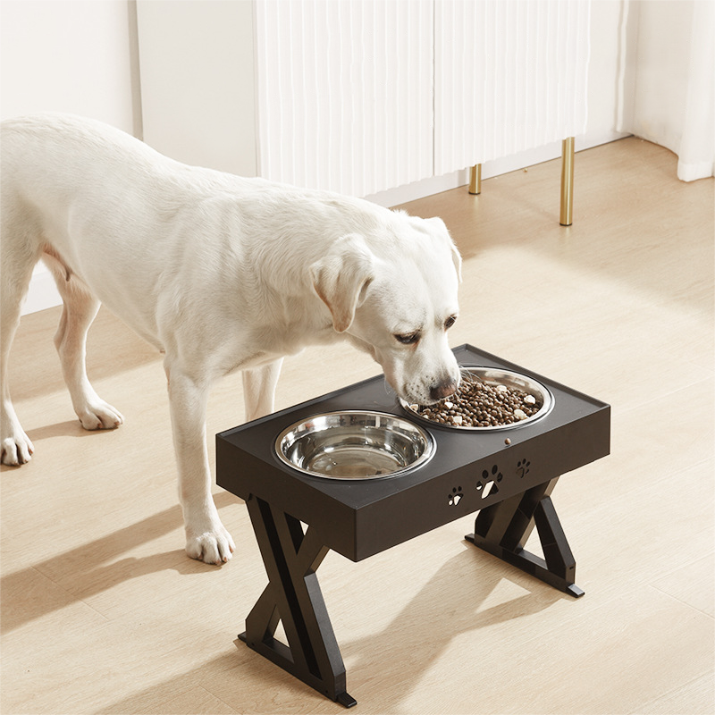 Pet Bowl Feeder Stainless Steel Folding Bowl