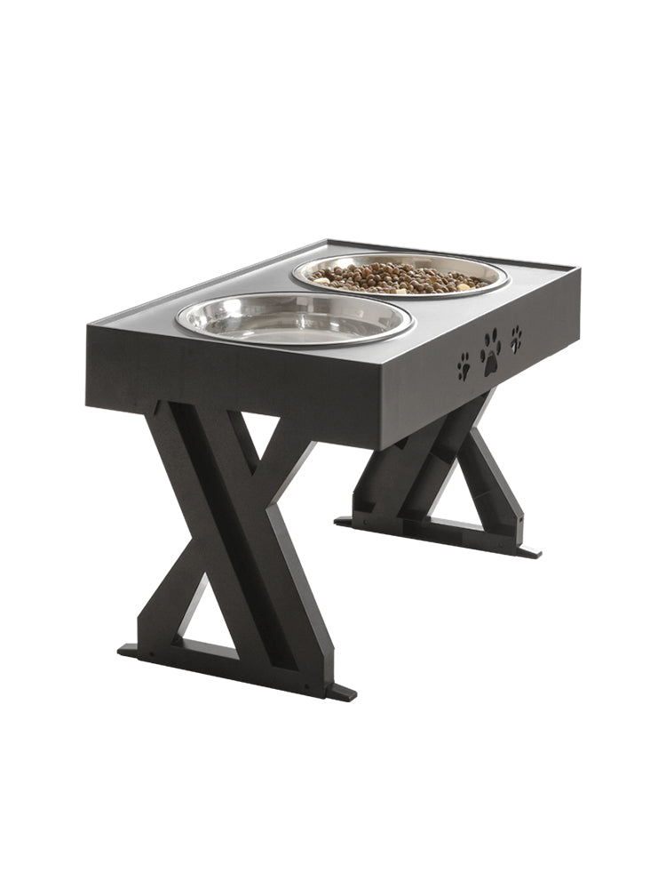 Pet Bowl Feeder Stainless Steel Folding Bowl