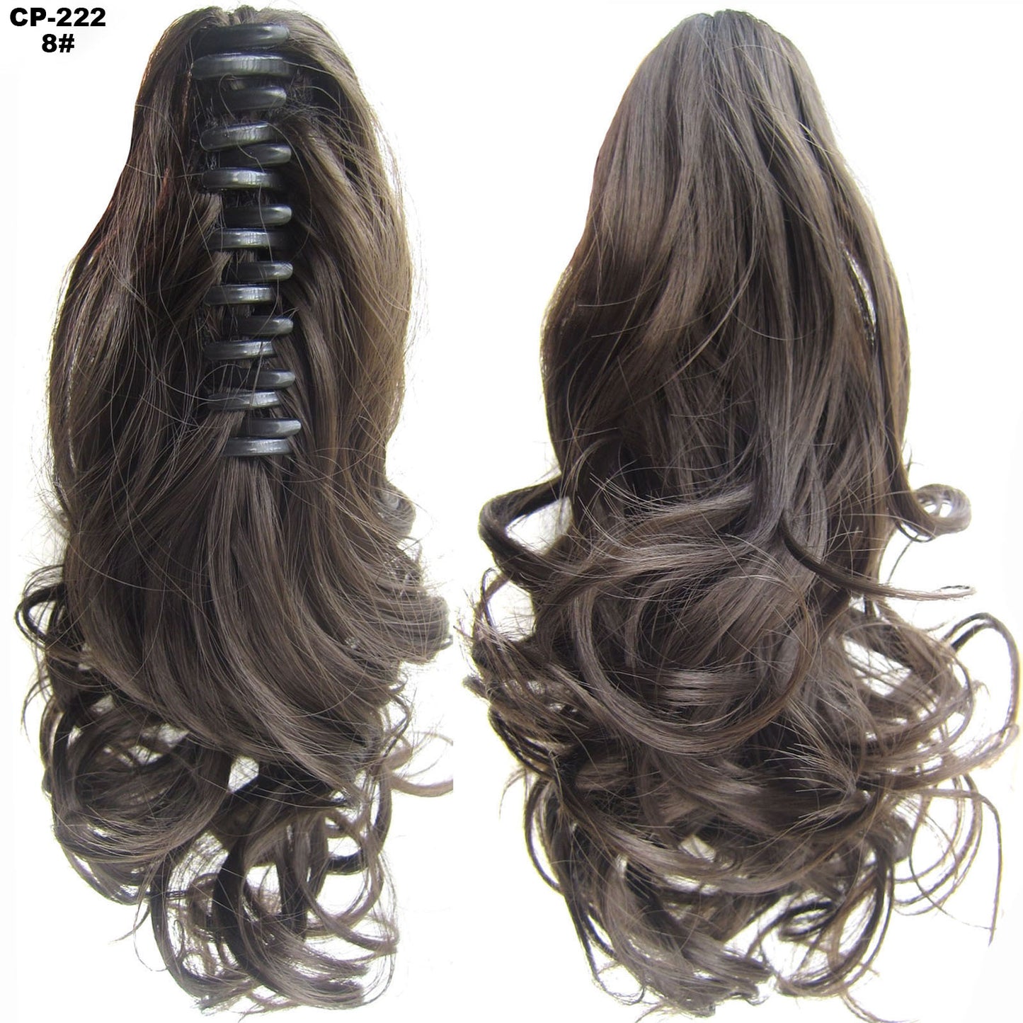 Long Wave Ponytail Wrap Around Clip In