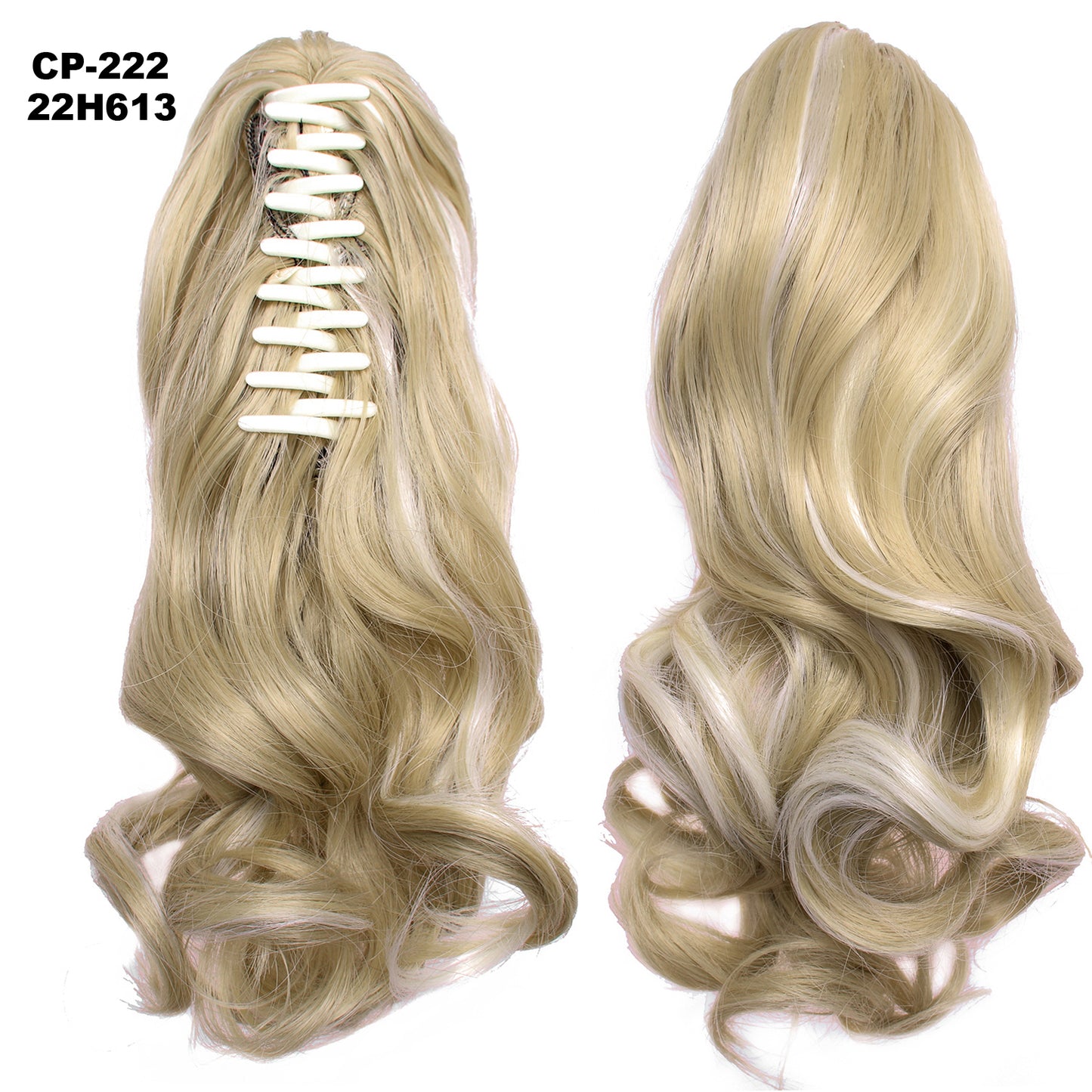 Long Wave Ponytail Wrap Around Clip In