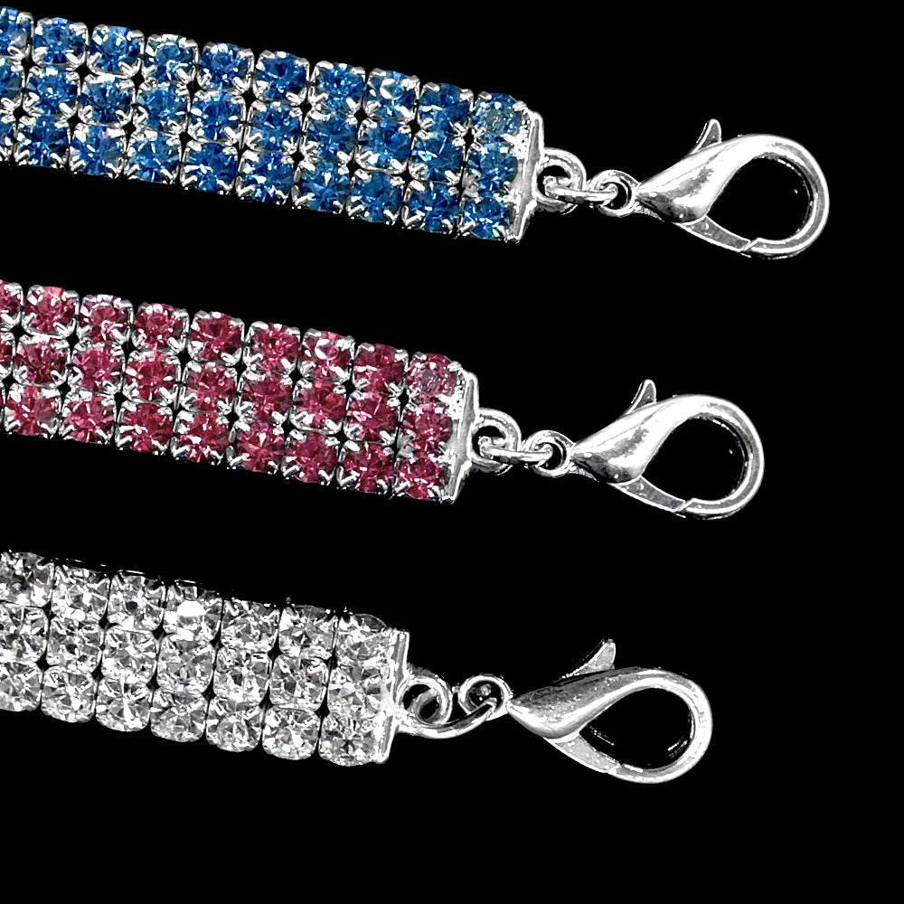 Bling Rhinestone Collar for Small Medium Dogs Cats