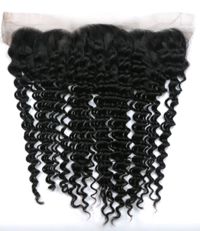 Human Hair Frontal Lace 4x13 Deep Wave