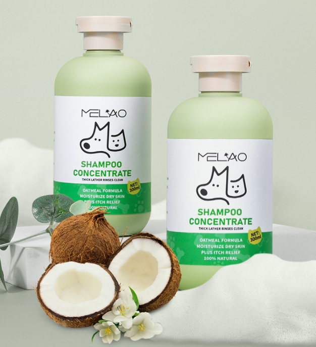 Pet Hair Care Gentle Oat Bath Shampoo