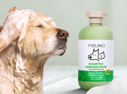 Pet Hair Care Gentle Oat Bath Shampoo