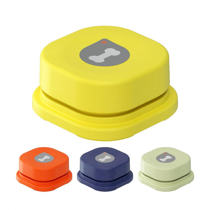 4 Colors Pet One-click Recordable Communication Button