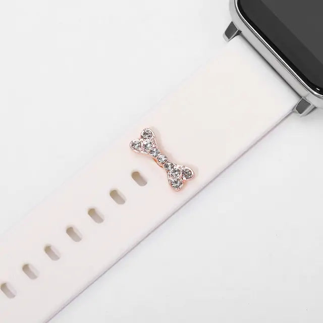 Silicone Bracelet Charms for Apple Watchband