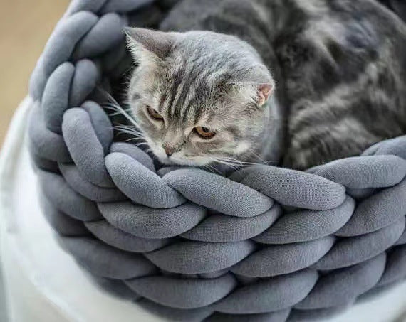 Pet House Cushion Soft Sleeping Basket