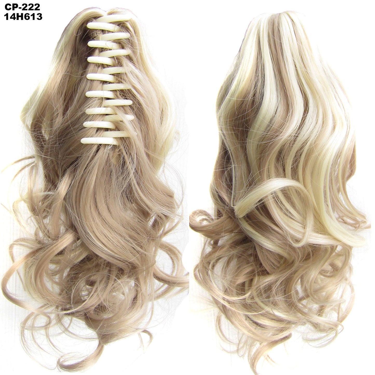 Long Wave Ponytail Wrap Around Clip In