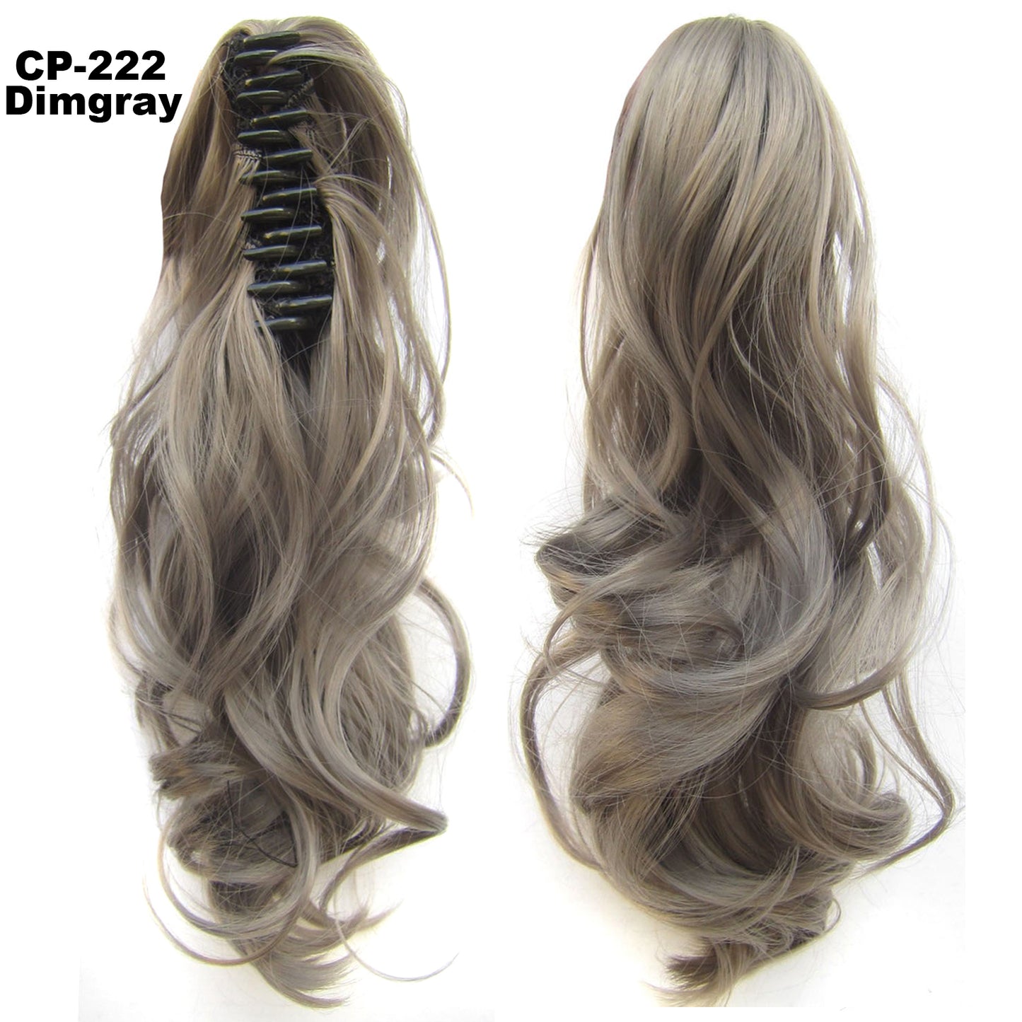 Long Wave Ponytail Wrap Around Clip In