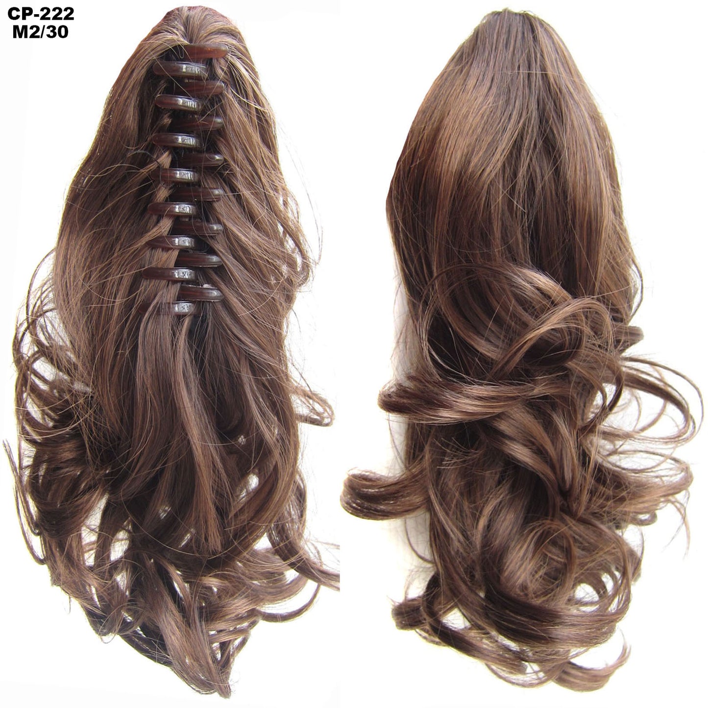 Long Wave Ponytail Wrap Around Clip In