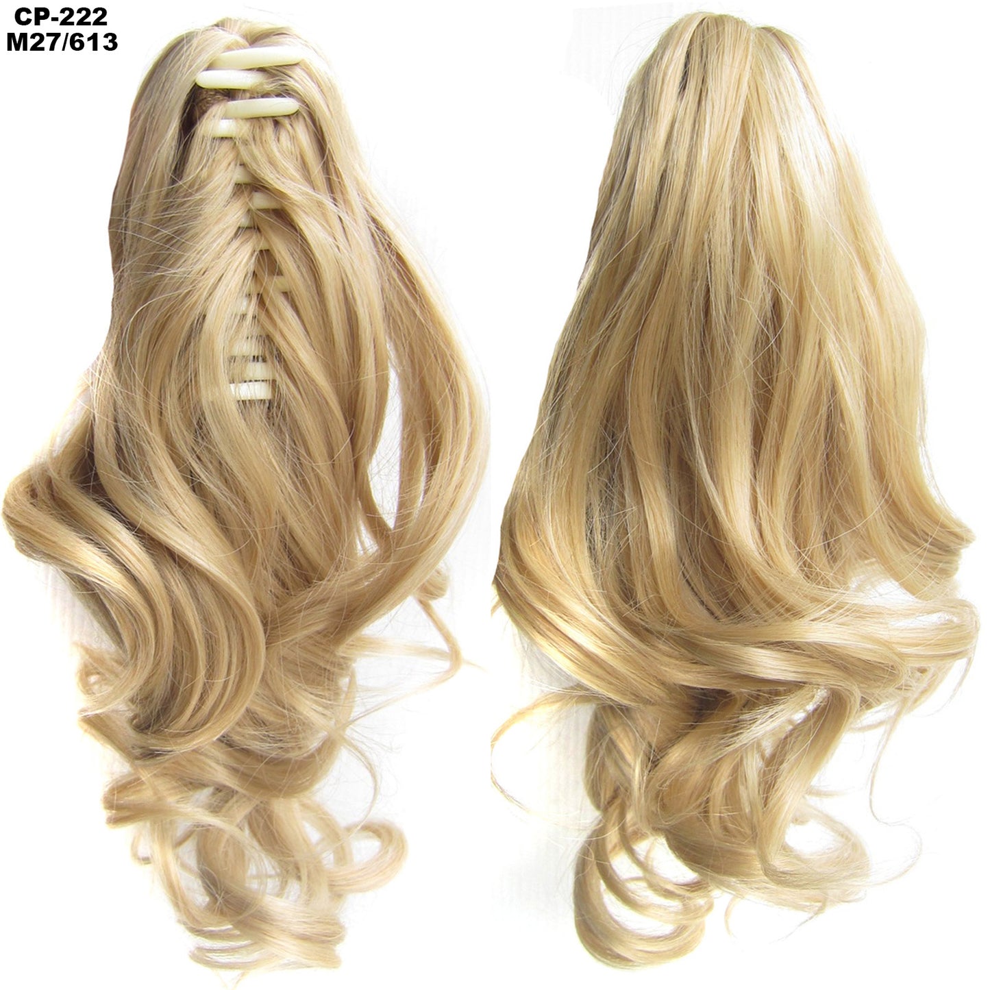 Long Wave Ponytail Wrap Around Clip In