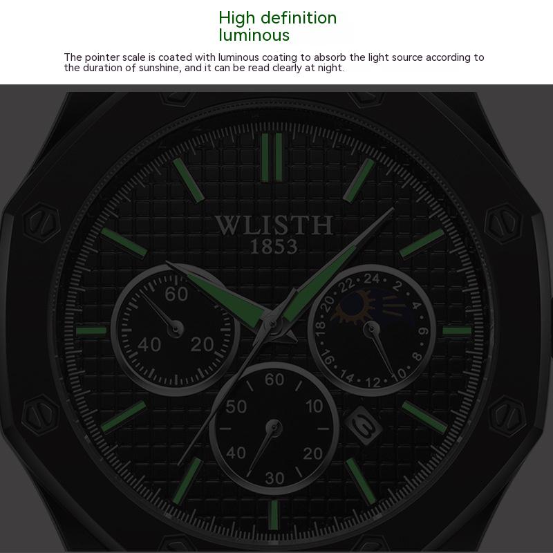 Waterproof Luminous Men's Quartz Watch