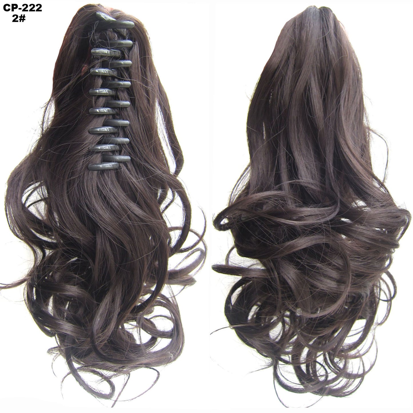 Long Wave Ponytail Wrap Around Clip In