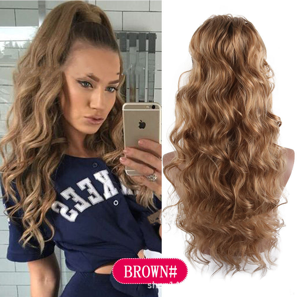 Big Wave Ponytail Wig Braids