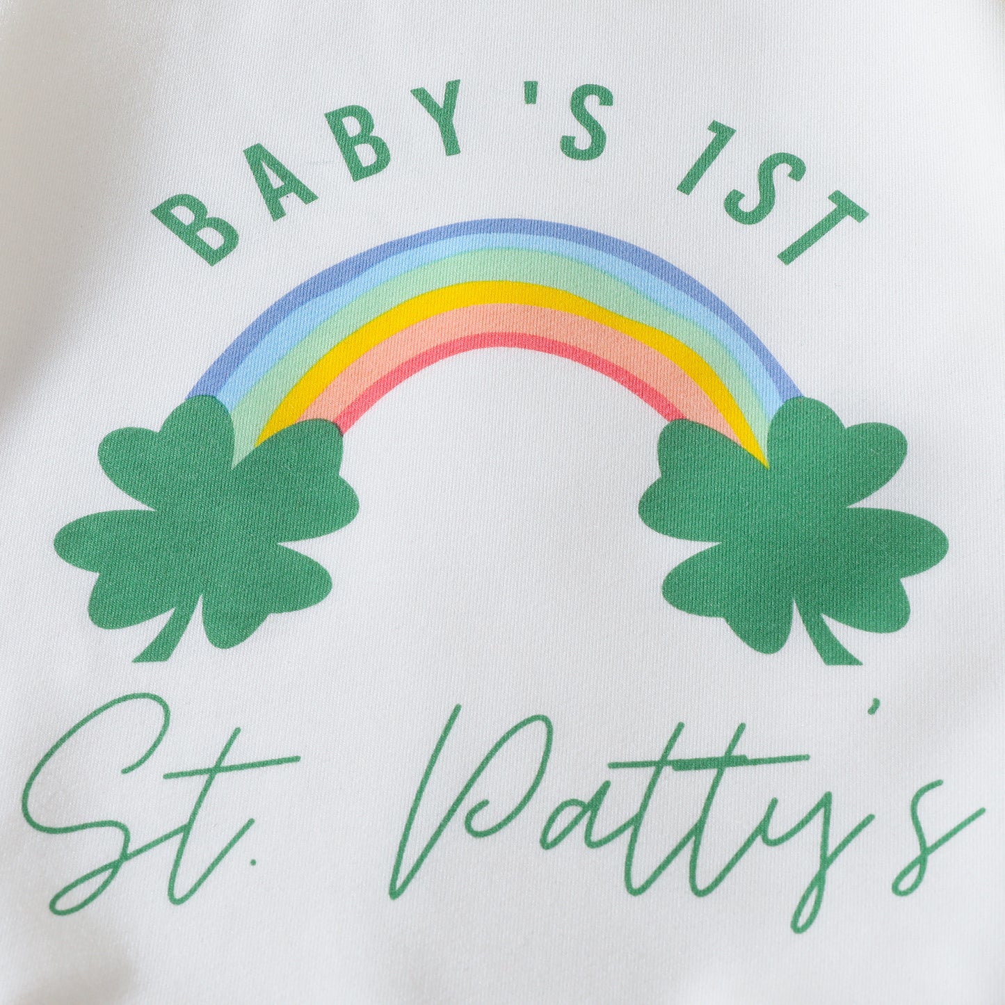 Children's One-piece St. Patrick's Day Printed Romper