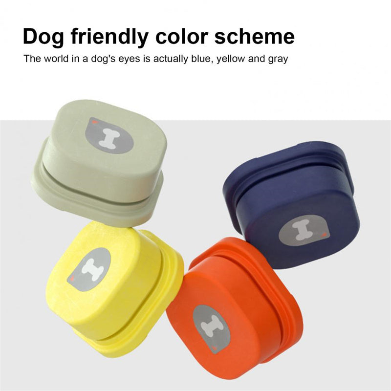 4 Colors Pet One-click Recordable Communication Button