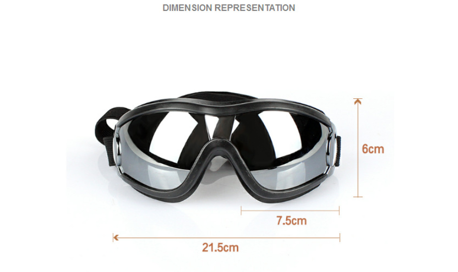 Pet Googles Waterproof Windproof UV Protected