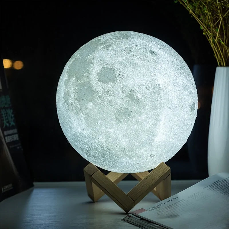 Rechargeable Moon Lamp