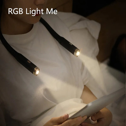 Bendable Neck Lamp with 4 LED Lights with Adjustable Brightness