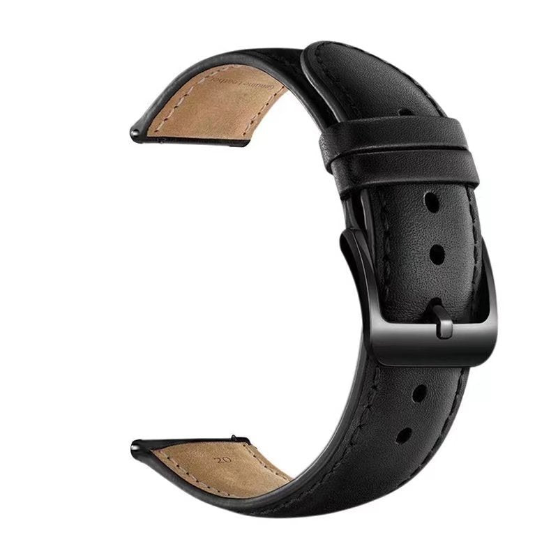 Top Layer Cowhide Plain Weave Texture Anti-sweat And Odor-resistant Leather Strap