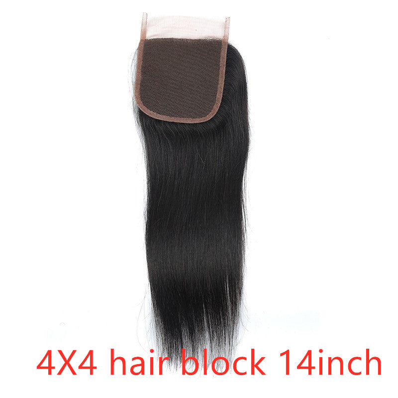 Human Hair Straight Wave Weave