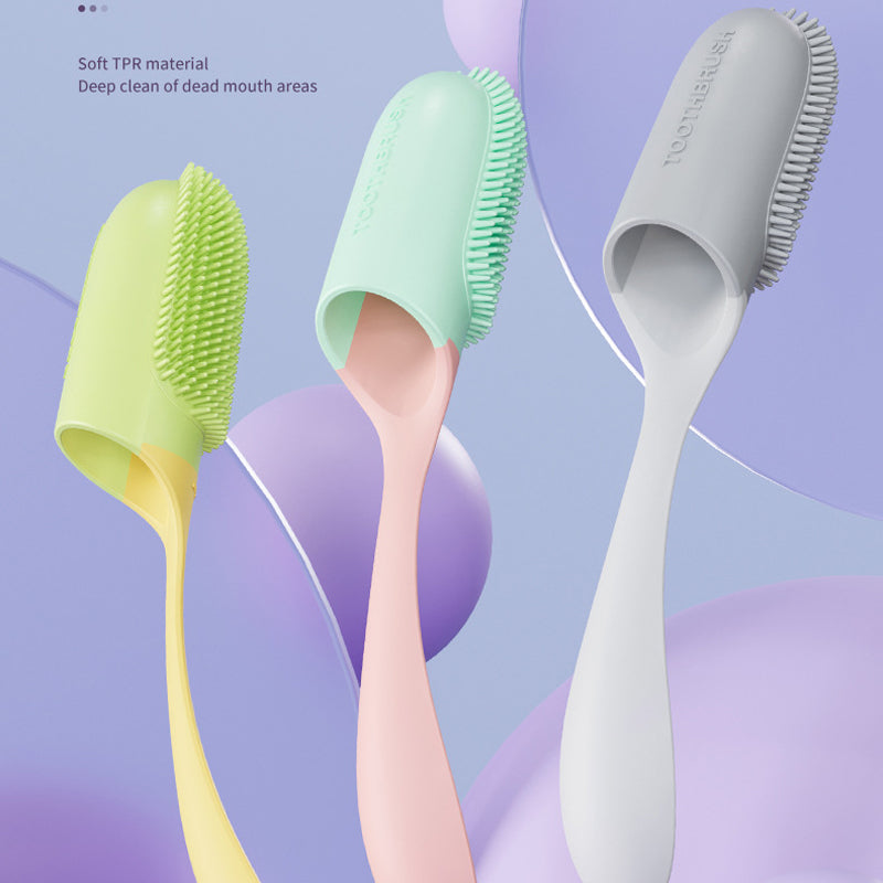 Pet Silicone Tooth Cleaning Care Finger Toothbrush