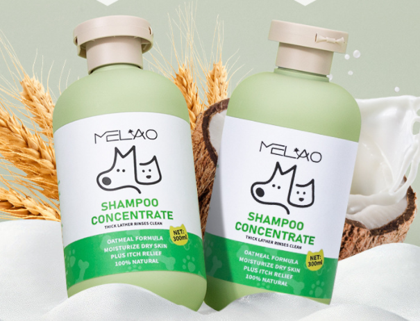 Pet Hair Care Gentle Oat Bath Shampoo