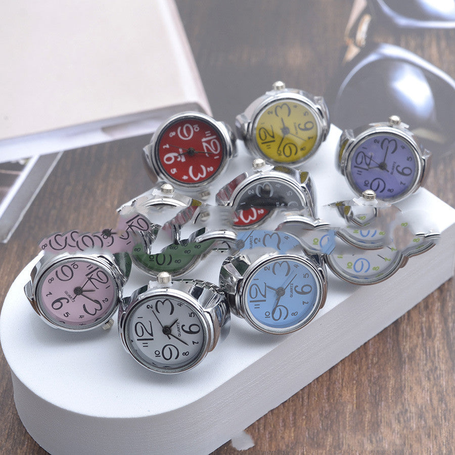 Men's And Women's Ring Watch Alloy Ring