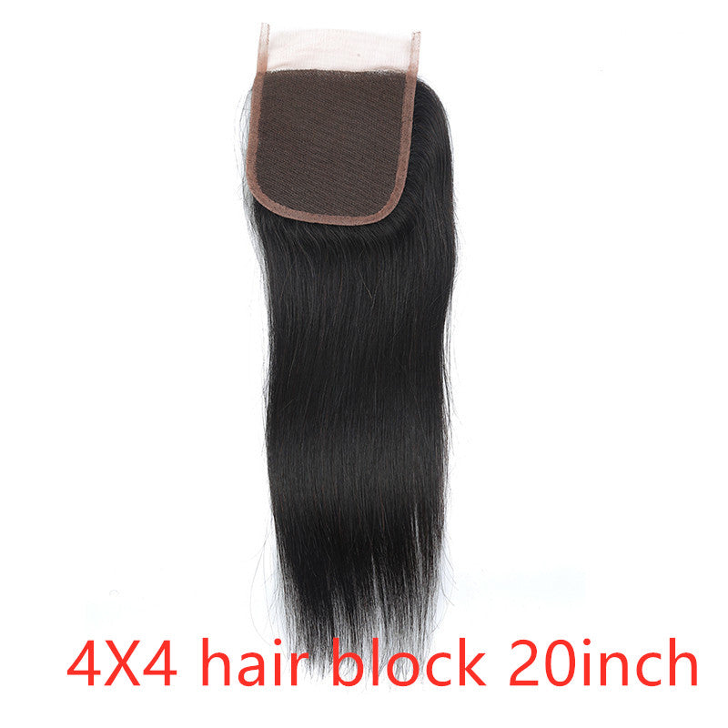 Human Hair Straight Wave Weave