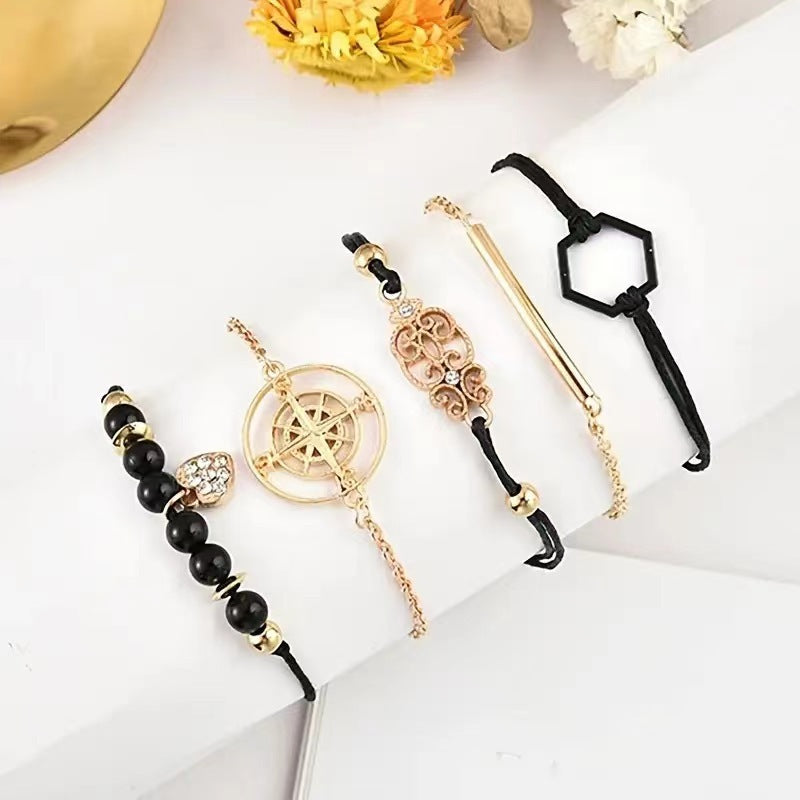 Simple Women's Quartz Watch Set