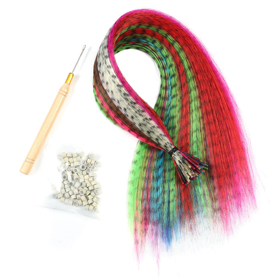 Feather Hair Extensions Multicolor 10/60 Count Sets