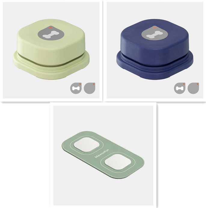 4 Colors Pet One-click Recordable Communication Button