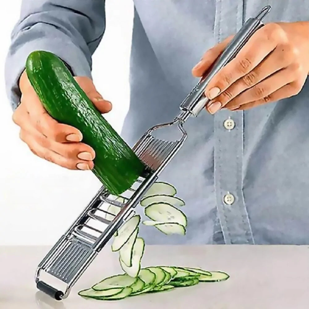 Multi-Purpose Stainless Steel Slicer