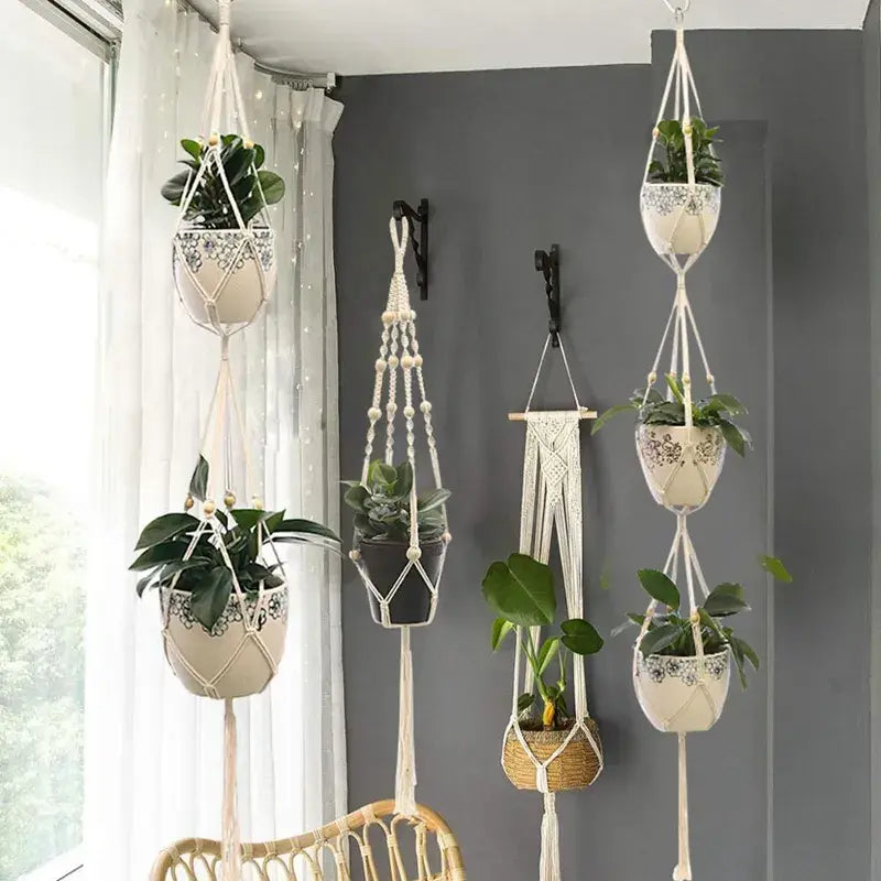 Hanging Plant Handmade Macrame Plant Hanger