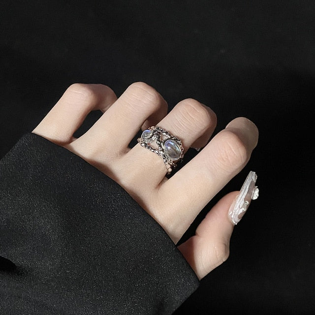 Aesthetic Crystal Love Ring