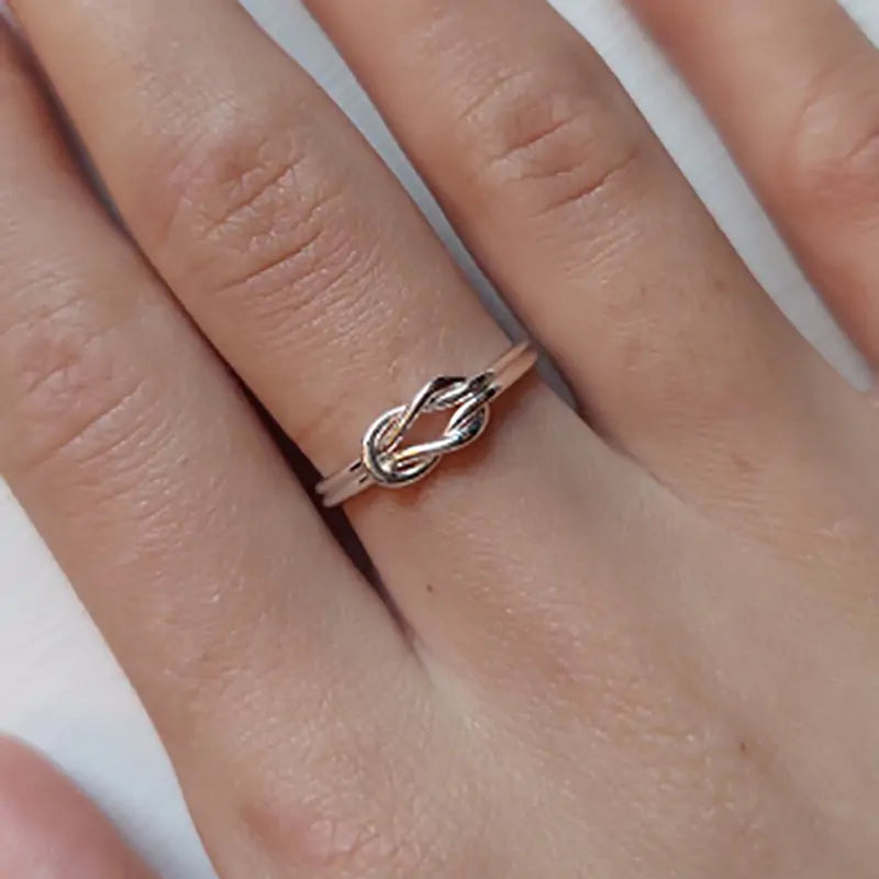 Knot Infinity Rings For Women