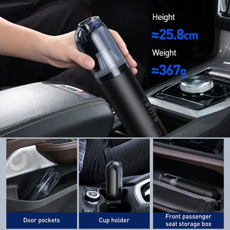 CUBEHEXA™ Wireless Car Vacuum Cleaner 4000Pa