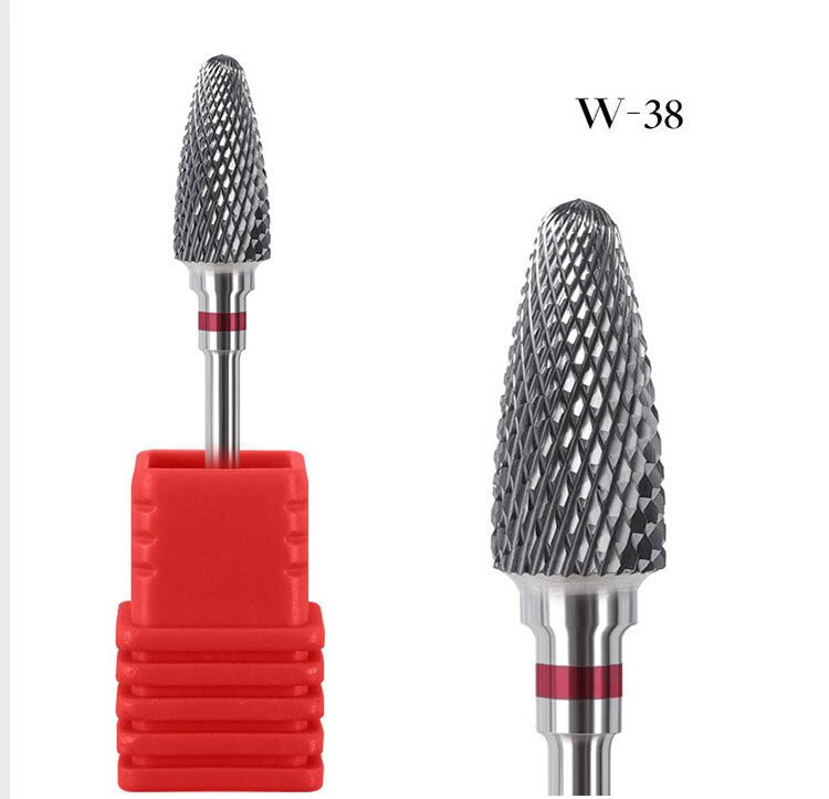 high quality1pcs Carbide Tungsten Cutter Nail Bit Wearproof Manicure Polishing Clean Cuticle Polishing Tools for Manicure Drill